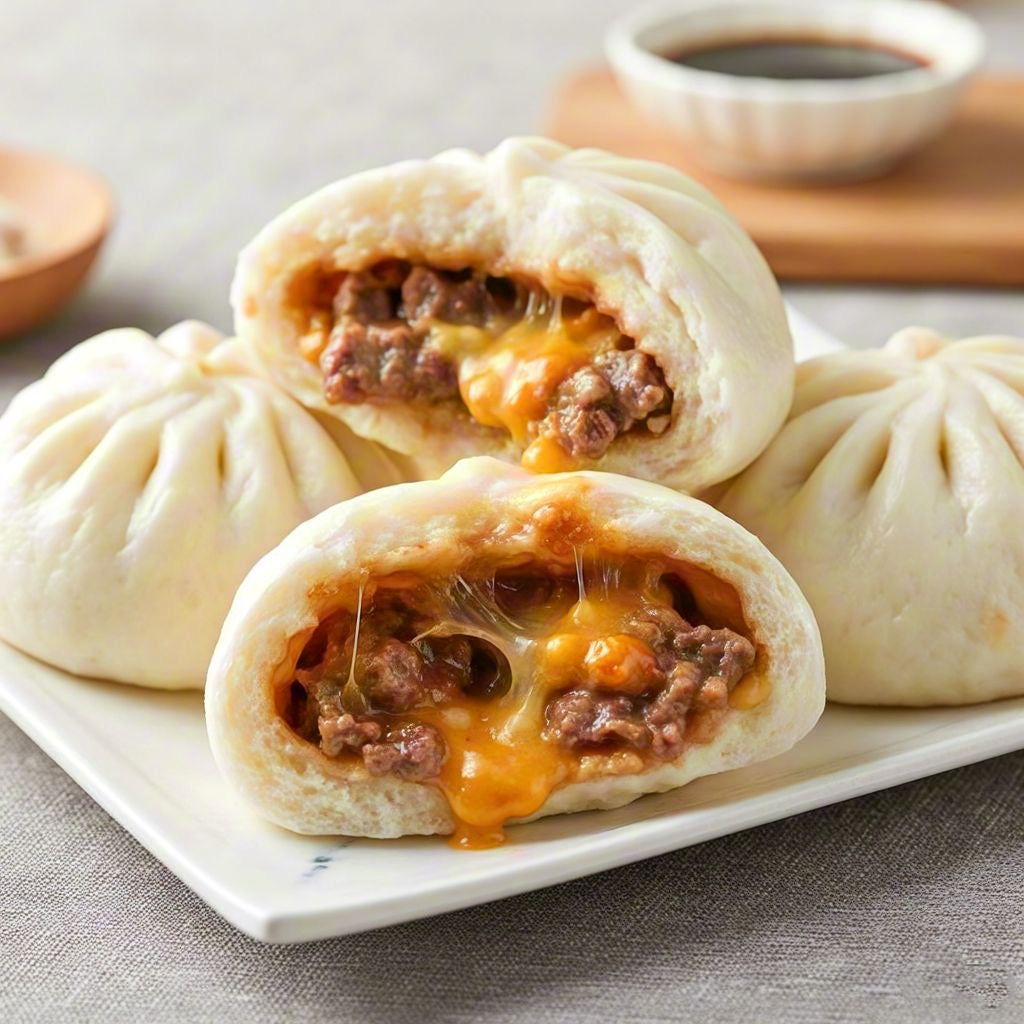 Big Cheese Beef Bao Bun