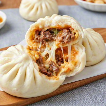 Big Cheese Beef Bao Bun