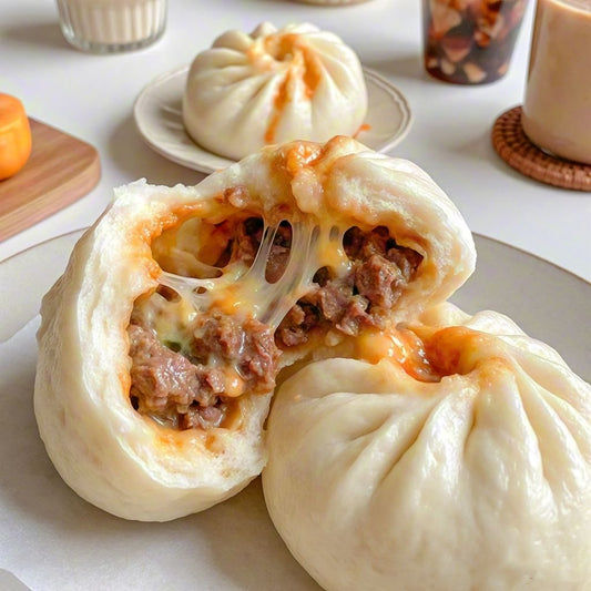 Big Cheese Beef Bao Bun