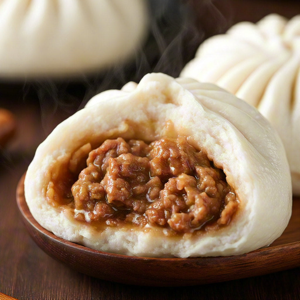 Big Pork Onion Bao Bun